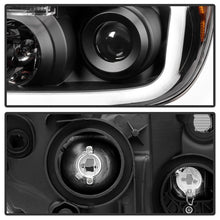 Carregar imagem no visualizador da galeria, Xtune Toyota Tundra 07-13 LED Light Bar Projector Headlights Black PRO-JH-TTU07-LED-BK