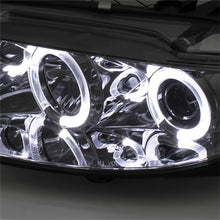 Carregar imagem no visualizador da galeria, Spyder Mazda 6 03-05 With Fog Lights Projector Headlights LED Halo DRL Smke PRO-YD-M603-FOG-DRL-SM