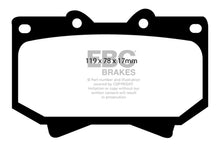 Carregar imagem no visualizador da galeria, EBC 98-07 Lexus LX470 4.7 Ultimax2 Front Brake Pads