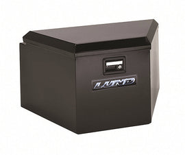 Lund Universal Aluminum Trailer Tongue Storage Box - Black