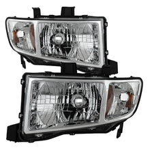 Carregar imagem no visualizador da galeria, Xtune Honda Ridgeline 06-13 Crystal Headlights Chrome HD-JH-HRID06-AM-C