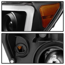 Carregar imagem no visualizador da galeria, Xtune Toyota Tundra 07-13 LED Light Bar Projector Headlights Black PRO-JH-TTU07-LED-BK
