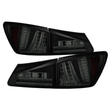 Carregar imagem no visualizador da galeria, Spyder Lexus IS250 06-08 LED Tail Lights Black Smoke ALT-YD-LIS06-LED-BSM