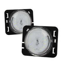 Carregar imagem no visualizador da galeria, xTune Jeep Wrangler 07-15 LED Front Fender Side Marker Lights - Chrome SML-JH-JW07-LED-C