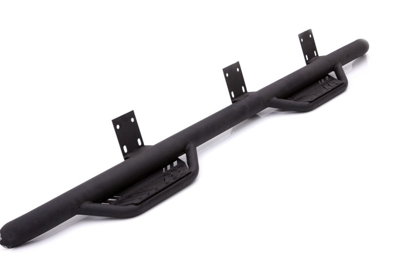Lund 07-13 Chevy Silverado 1500 Crew Cab Terrain HX Step Nerf Bars - Black