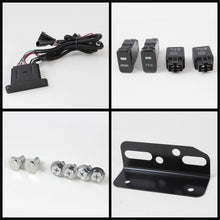 Carregar imagem no visualizador da galeria, Spyder Toyota FJ Cruiser 07-14 Fog Lights With LED Daytime Running Lights w/swch Blk FL-DRL-TFJ07-BK