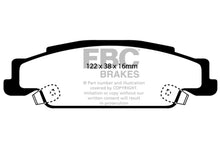 Carregar imagem no visualizador da galeria, EBC 02-05 Cadillac CTS 2.6 Greenstuff Rear Brake Pads