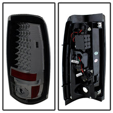 Carregar imagem no visualizador da galeria, Spyder Chevy Silverado 1500 03-06 (Does Not Fit Stepside)LED Tail Lights Smke ALT-YD-CS03-LED-SM