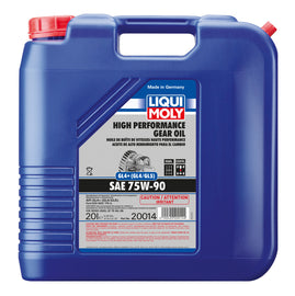 Óleo para engrenagens de alto desempenho LIQUI MOLY 20L (GL4+) SAE 75W90