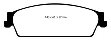 Carregar imagem no visualizador da galeria, EBC 09-14 Cadillac Escalade 6.0 Hybrid Ultimax2 Rear Brake Pads