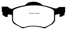 Carregar imagem no visualizador da galeria, EBC 00-04 Ford Escape 2.0 Greenstuff Front Brake Pads