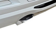 Carregar imagem no visualizador da galeria, Corsa 12-14 BMW 335i Sedan AWD F30 3in Polished Touring Dual Rear Single 3.5in Tip Cat-Back Exhaust