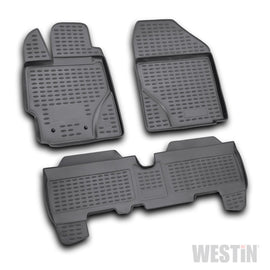 Westin 2006-2011 Toyota Yaris Hatchback Profile Floor Liners 3pc - Black