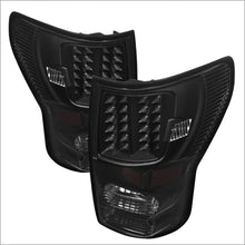 Carregar imagem no visualizador da galeria, Xtune Toyota Tundra 07-13 LED Tail Lights Black ALT-JH-TTU07-LED-BK