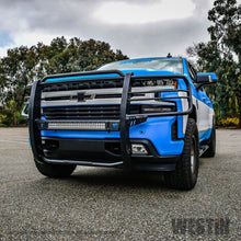 Carregar imagem no visualizador da galeria, Westin 19-21 Chevy 1500 Sportsman X Grille Guard - Textured Black (Excl. 2019 Silverado LD)