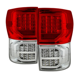 Xtune Toyota Tundra 07-13 LED Tail Lights Rec Clear ALT-JH-TTU07-LED-G2-RC