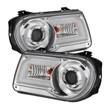 Carregar imagem no visualizador da galeria, Spyder Chrysler 300C 05-10 Projector Headlights LED DRL Chrome High/Low H7 PRO-YD-C300C-DRL-C