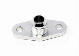 Flange de drenagem de óleo com deslocamento de tarugo de solução de torque com flange integrado -10AN: T3/T4 e PTE/Borg Turbo
