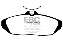 Carregar imagem no visualizador da galeria, EBC 01-02 Dodge Viper 8.0 Bluestuff Rear Brake Pads