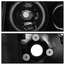 Carregar imagem no visualizador da galeria, Spyder GMC Sierra 1500/2500 99-06 Projector Headlights CCFL Halo LED Blk Smke PRO-YD-CDE00-CCFL-BSM