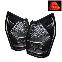 Carregar imagem no visualizador da galeria, Spyder Dodge Magnum 05-08 LED Tail Lights Black ALT-YD-DMAG05-LED-BK