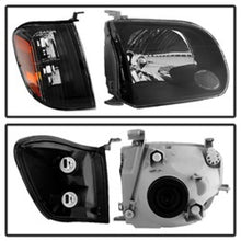 Carregar imagem no visualizador da galeria, Xtune Toyota Tundra Double Cab 05-06 OEM Style Headlights &amp; Corner Lights Black HD-JH-TTUN05-AM-BK