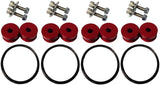 Combinação de kit de liberação rápida de amortecedor de tarugo de solução de torque (vermelho): universal