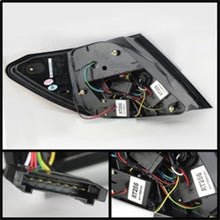 Carregar imagem no visualizador da galeria, Spyder Mercedes Benz W204 C-Class 11-14 LED Tail Lights - Blk ALT-YD-MBZC11-LED-BK