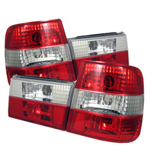 Carregar imagem no visualizador da galeria, Spyder BMW E34 5-Series 88-95 Euro Style Tail Lights Red Clear ALT-YD-BE3488-RC