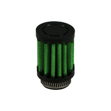 Load image into Gallery viewer, Green Filter Crankcase Filter - ID .39in. / Base 1.40in. / Top 1.40in. / H 1.97in.