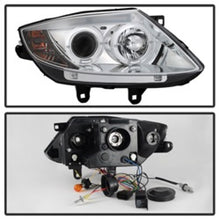 Carregar imagem no visualizador da galeria, Spyder BMW Z4 03-08 Projector Headlights Xenon/HID Model Only - LED Halo Chrome PRO-YD-BMWZ403-HID-C