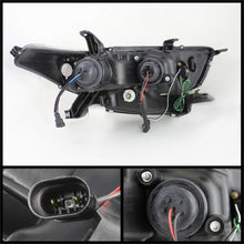 Carregar imagem no visualizador da galeria, Spyder Toyota Highlander 11-13 Projector Headlights 3D DRL Blk PRO-YD-THLAN11-3DDRL-BK