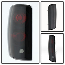 Carregar imagem no visualizador da galeria, Spyder Chevy Suburban/Tahoe 1500/2500 00-06 Euro Style Tail Lights Black Smoke ALT-YD-CD00-BSM