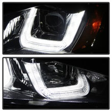 Carregar imagem no visualizador da galeria, Spyder Volkswagen Golf VII 14-16 Projector Headlights DRL LED Blk Stripe Blk PRO-YD-VG15-BLK-DRL-BK