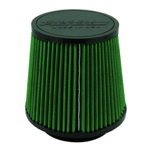 Load image into Gallery viewer, Green Filter Cone Filter - ID 3.75in. / Base 6in. / Top 4.75in. / H 6in.
