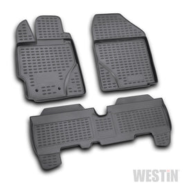 Westin 2006-2011 Toyota Yaris Hatchback Profile Floor Liners 3pc - Black