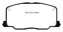 Carregar imagem no visualizador da galeria, EBC 90-91 Lexus ES250 2.5 Redstuff Front Brake Pads