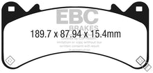 Carregar imagem no visualizador da galeria, EBC 2015+ Chevrolet Tahoe 2WD (6 Piston Brembo) Orangestuff Front Brake Pads