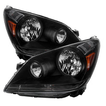 Carregar imagem no visualizador da galeria, Xtunehonda Odyssey 05-07 Crystal Headlights Black HD-JH-HODY05-AM-BK
