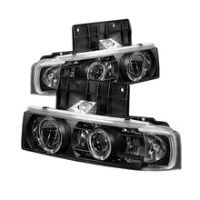 Carregar imagem no visualizador da galeria, Spyder Chevy Astro 95-05/GMC Safari 95-05 Projector Headlights LED Halo Black PRO-YD-CA95-HL-BK
