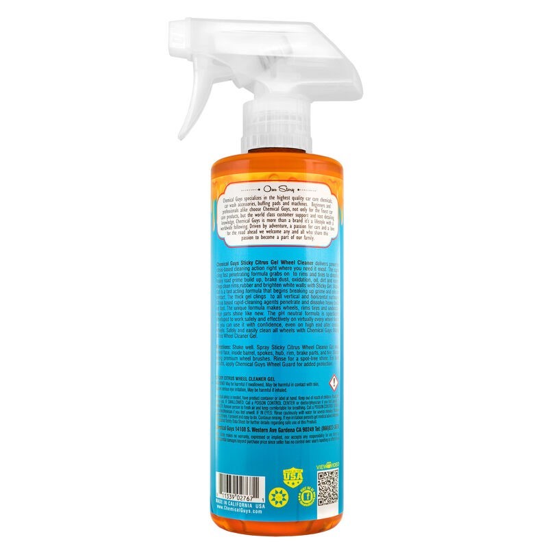 Chemical Guys Sticky Citrus Wheel & Rim Cleaner Gel - 16oz (P6)