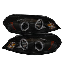 Carregar imagem no visualizador da galeria, Spyder Chevy Impala 06-13 Projector Headlights LED Halo LED Blk Smke PRO-YD-CHIP06-HL-BSM