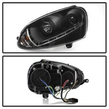 Carregar imagem no visualizador da galeria, Spyder Volkswagen GTI 06-09/Jetta 06-09 Xenon/HID Model Only - DRL Black PRO-YD-VG06-HID-DRL-BK