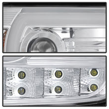 Carregar imagem no visualizador da galeria, Spyder GMC Sierra 14-16 Projector Headlights Light Bar DRL Chrm PRO-YD-GS14V2-LBDRL-C