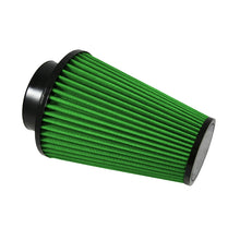 Load image into Gallery viewer, Green Filter Cone Filter - ID 3.5in. / Base 6in. / Top 3.5in. / H 8in. Radius Inlet