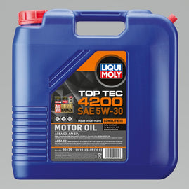 Óleo de motor LIQUI MOLY 20L Top Tec 4200 5W30