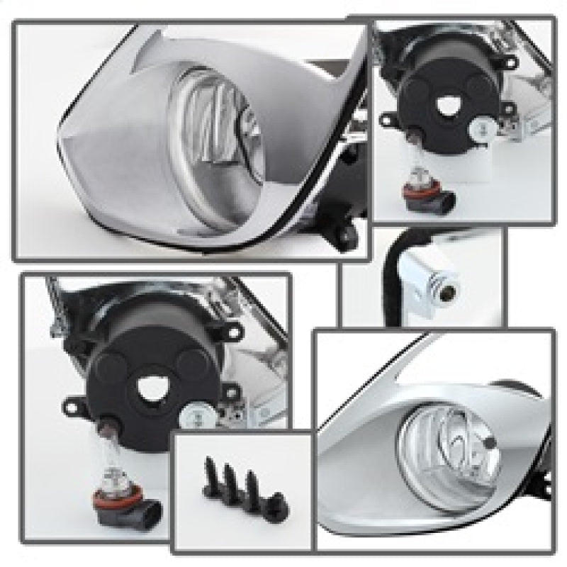 Spyder Toyota Avalon 2013-2015 OEM Fog Lights w/Switch Clear FL-TAV13-C