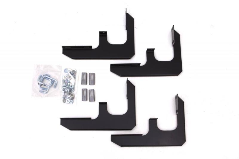 Lund 08-17 Toyota Sequoia Tube Step Running Board Mounting Brackets - Black