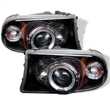 Carregar imagem no visualizador da galeria, Spyder Dodge Dakota 97-04/Durango 98-03 1PC Projector Headlights LED Halo LED Blk PRO-YD-DDAK97-BK