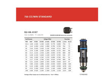 Carregar imagem no visualizador da galeria, Grams Performance Toyota Supra 7MGTE / 2JZGE 750cc Fuel Injectors (Set of 6)
